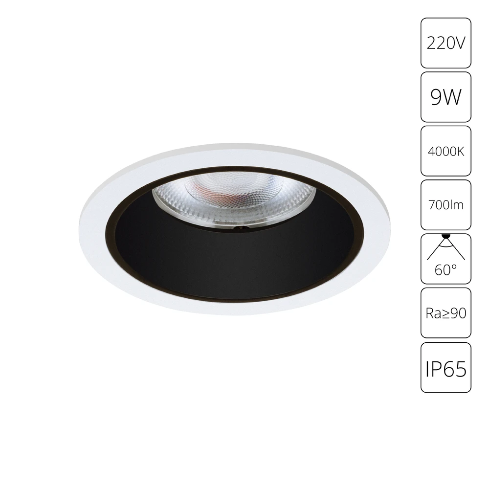 Точечный встраиваемый светильник Arte Lamp CHESS A3313PL-1WH
