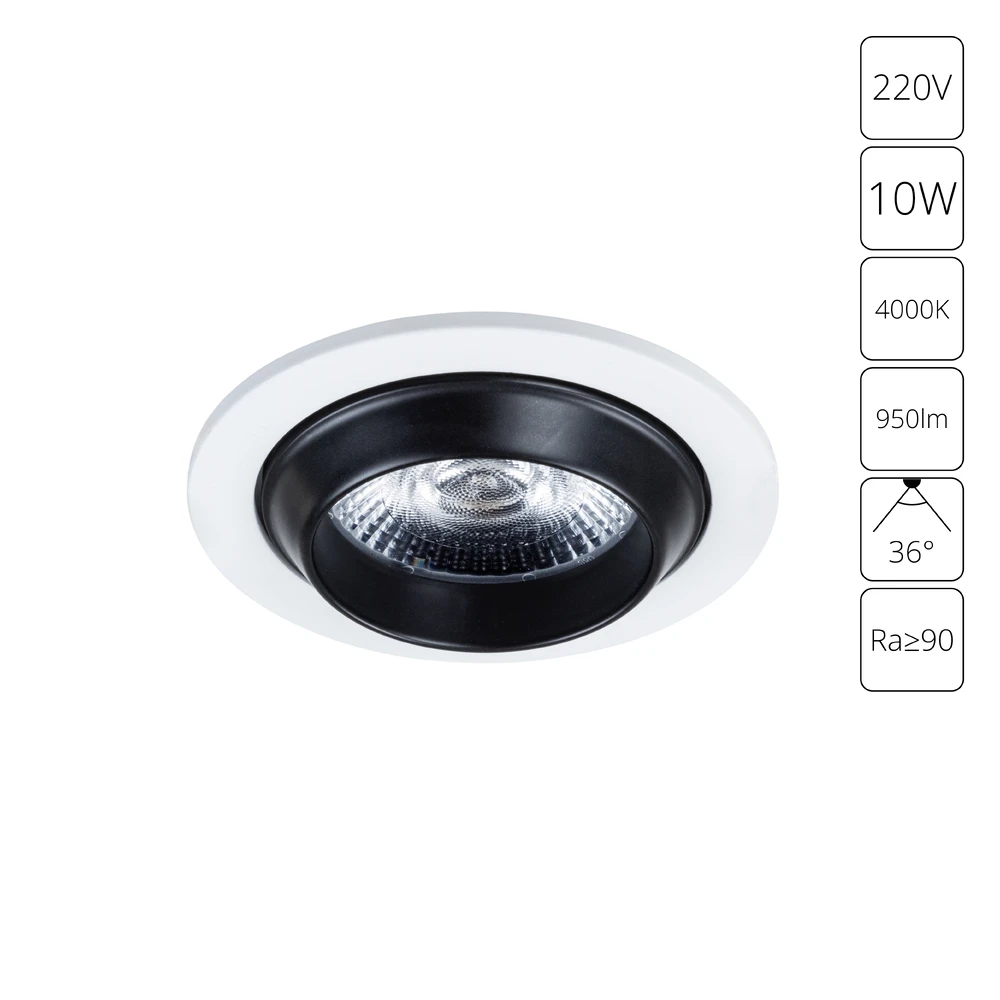 Точечный встраиваемый светильник Arte Lamp UVA A3318PL-1WH