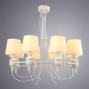 Подвесная люстра Arte Lamp SERGIO A3326LM-8WH