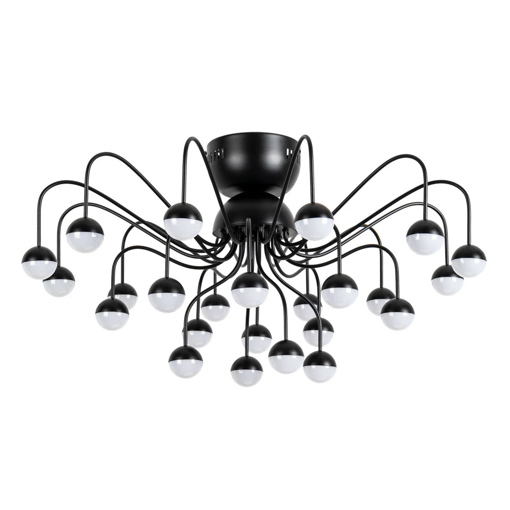 Потолочная люстра Arte Lamp DEXTER A3619PL-24BK