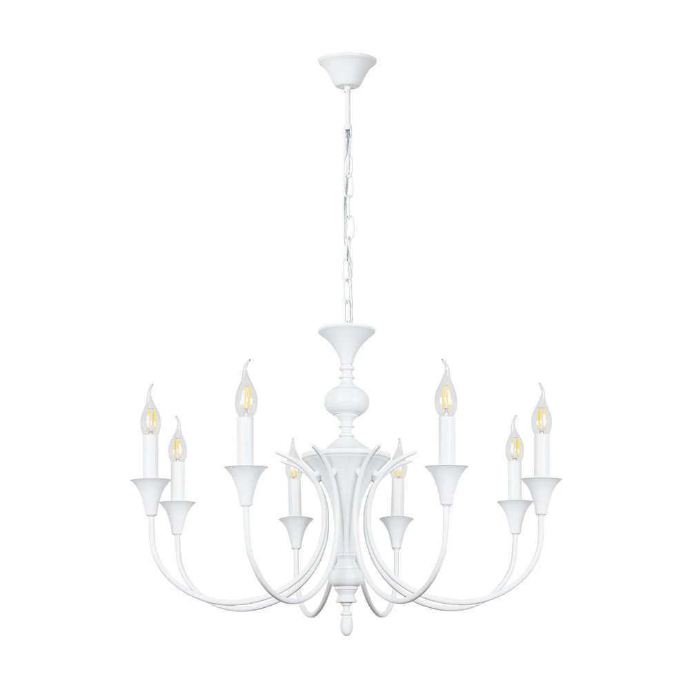 Подвесная люстра Arte Lamp COLLINETTA A4094LM-8WH