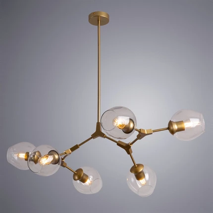 Люстра на штанге Arte Lamp YUKA A4103SP-6GO