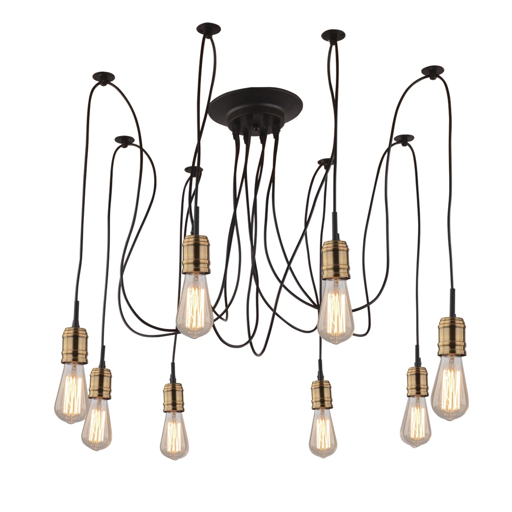 Подвесная люстра Arte Lamp MAZZETTO A4290SP-7BK