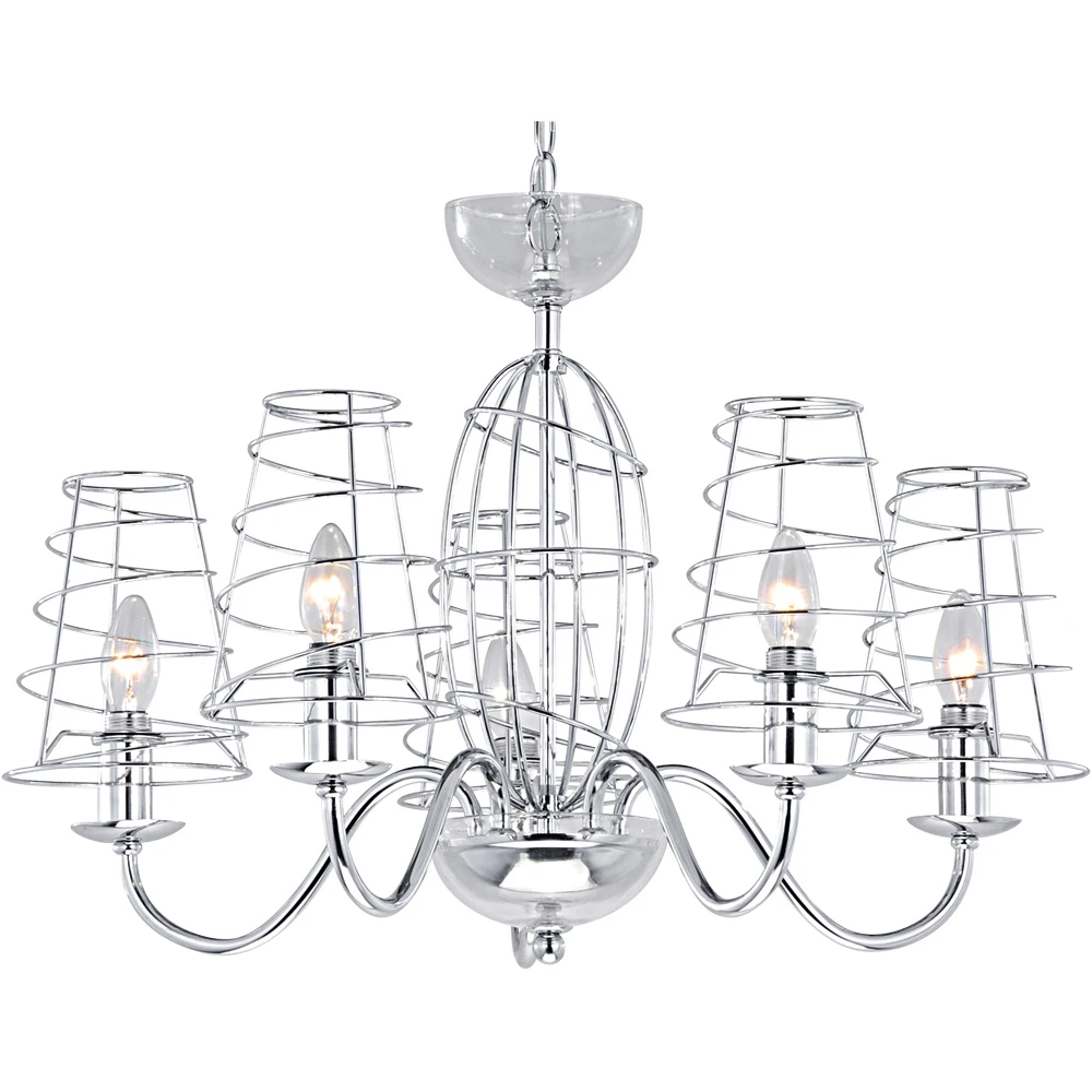 Подвесная люстра Arte Lamp CAGE A4320LM-5CC