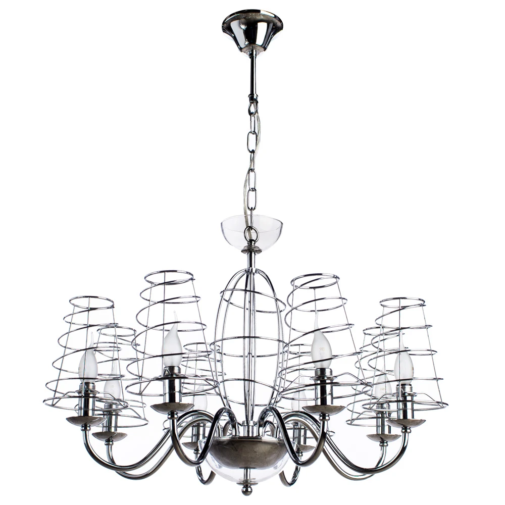 Подвесная люстра Arte Lamp CAGE A4320LM-8CC