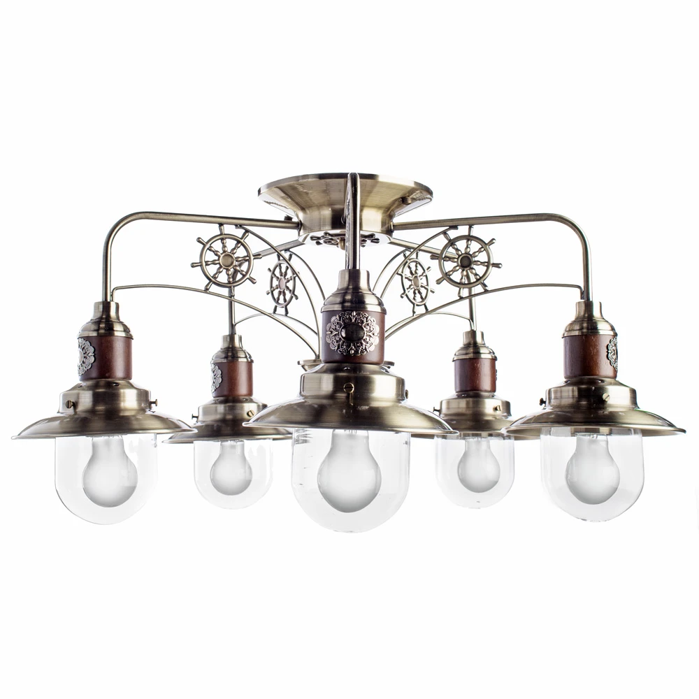 Потолочная люстра Arte Lamp SAILOR A4524PL-5AB