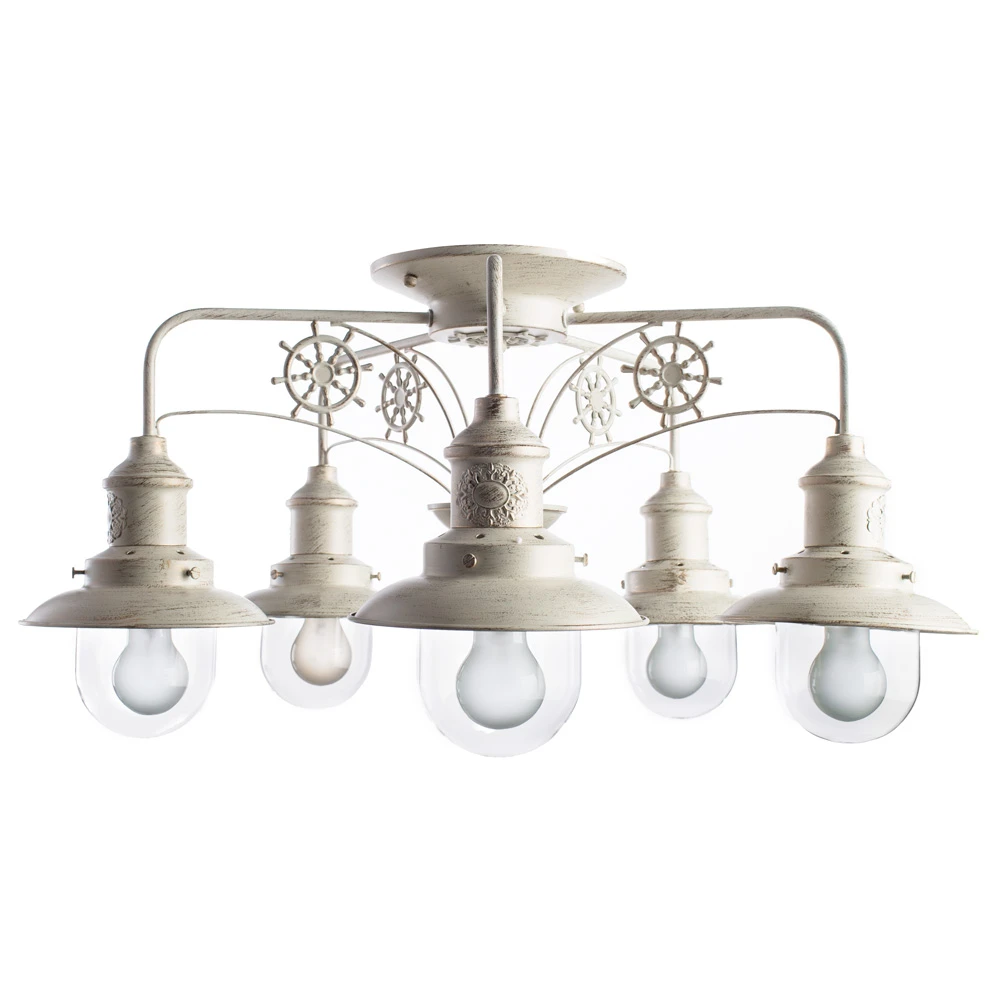 Потолочная люстра Arte Lamp SAILOR A4524PL-5WG