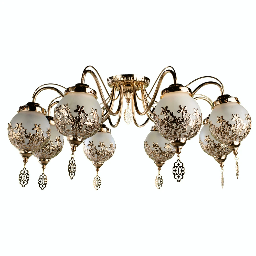 Потолочная люстра Arte Lamp MOROCCANA A4552PL-8GO