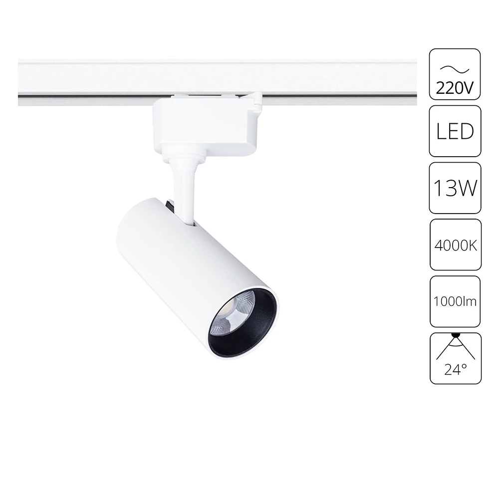 Трековый светильник Arte Lamp REGULUS A4568PL-1WH