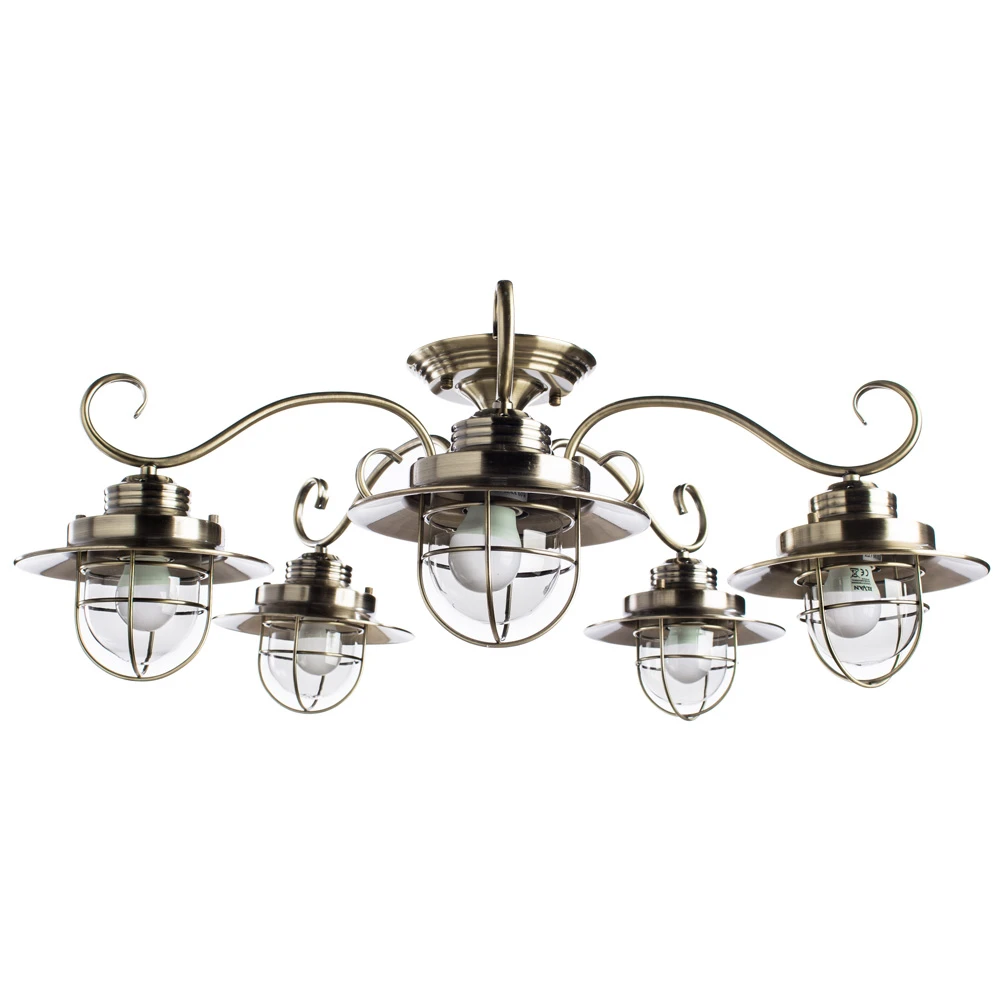 Потолочная люстра Arte Lamp LANTERNA A4579PL-5AB