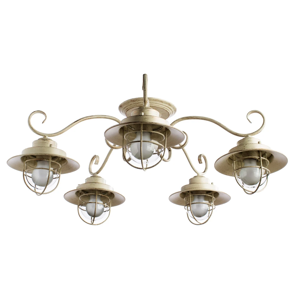 Потолочная люстра Arte Lamp LANTERNA A4579PL-5WG