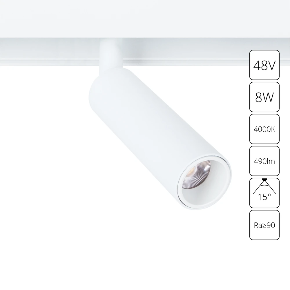 Магнитный трековый светильник Arte Lamp LINEA A4630PL-1WH