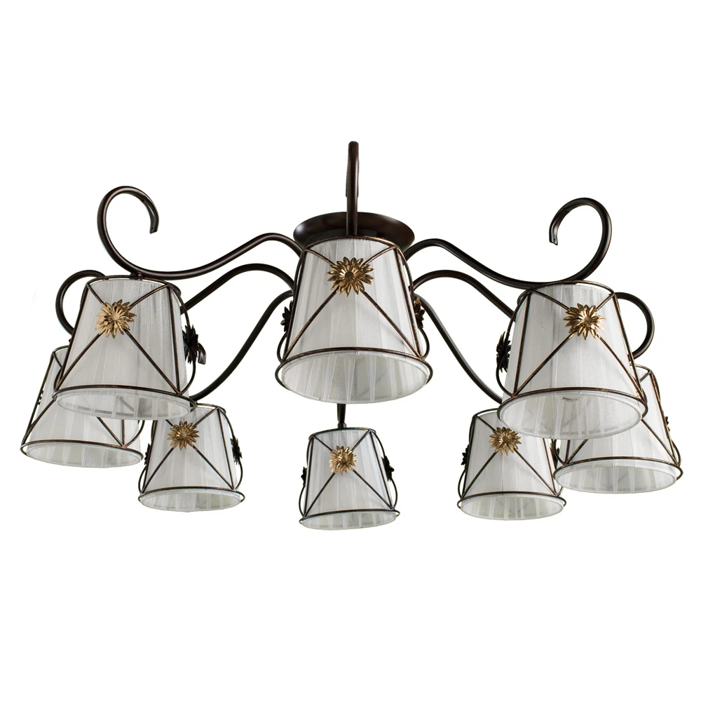 Потолочная люстра Arte Lamp FORTUNA A5495PL-8BR