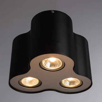 Точечный накладной светильник Arte Lamp FALCON A5633PL-3BK