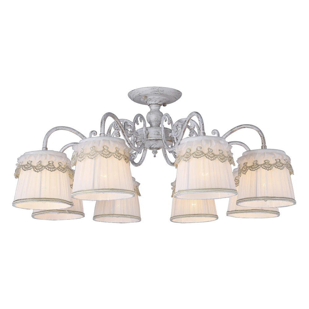 Потолочная люстра Arte Lamp MERLETTO A5709PL-8WG