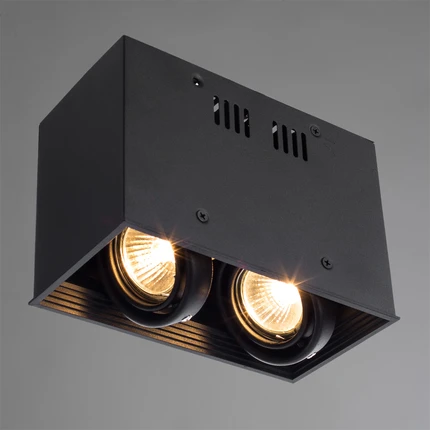 Точечный накладной светильник Arte Lamp CARDANI PICCOLO A5942PL-2BK