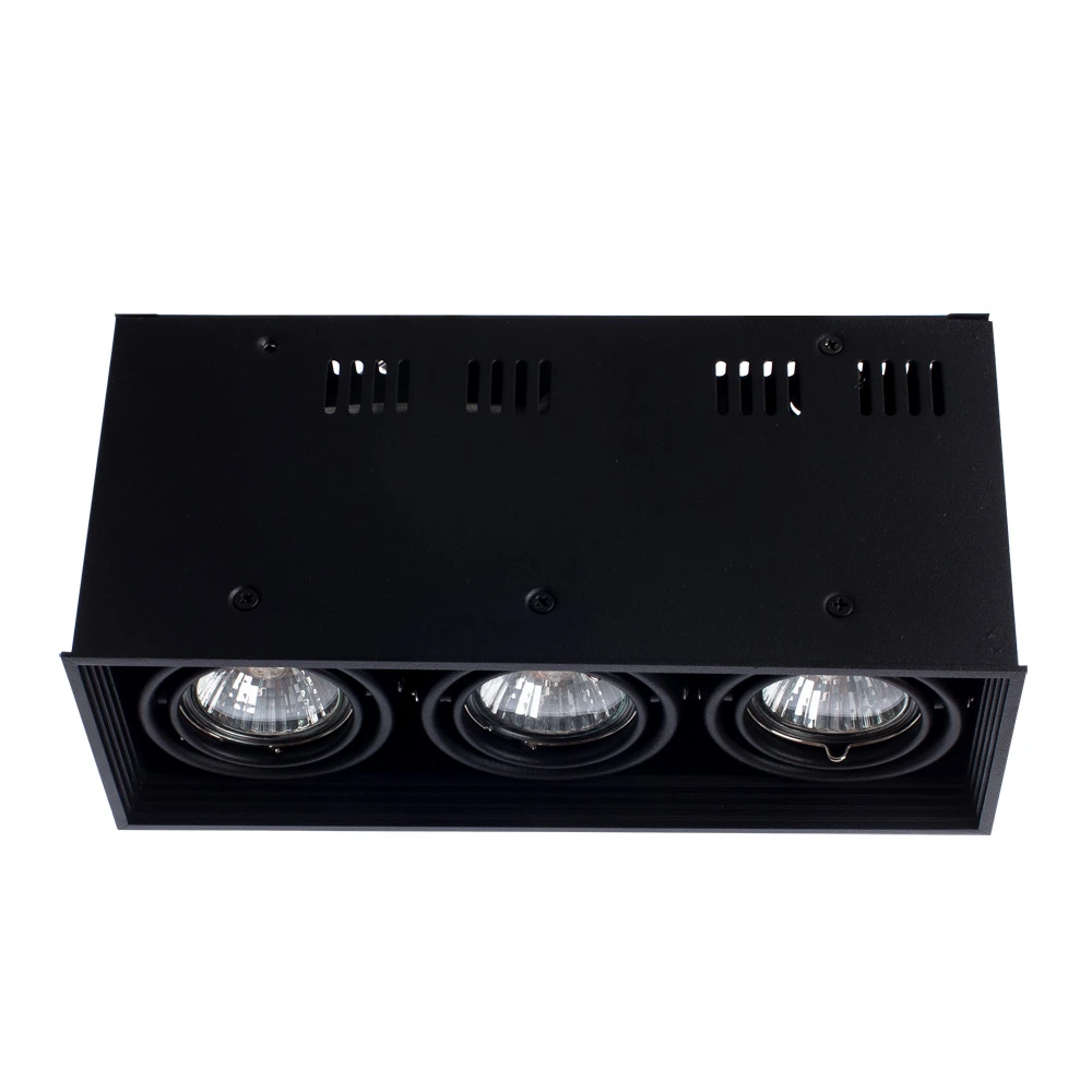 Точечный накладной светильник Arte Lamp CARDANI PICCOLO A5942PL-3BK