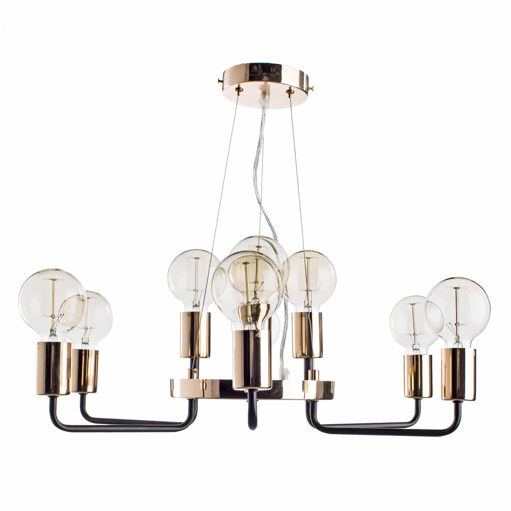Подвесная люстра Arte Lamp GELO A6001LM-9BK