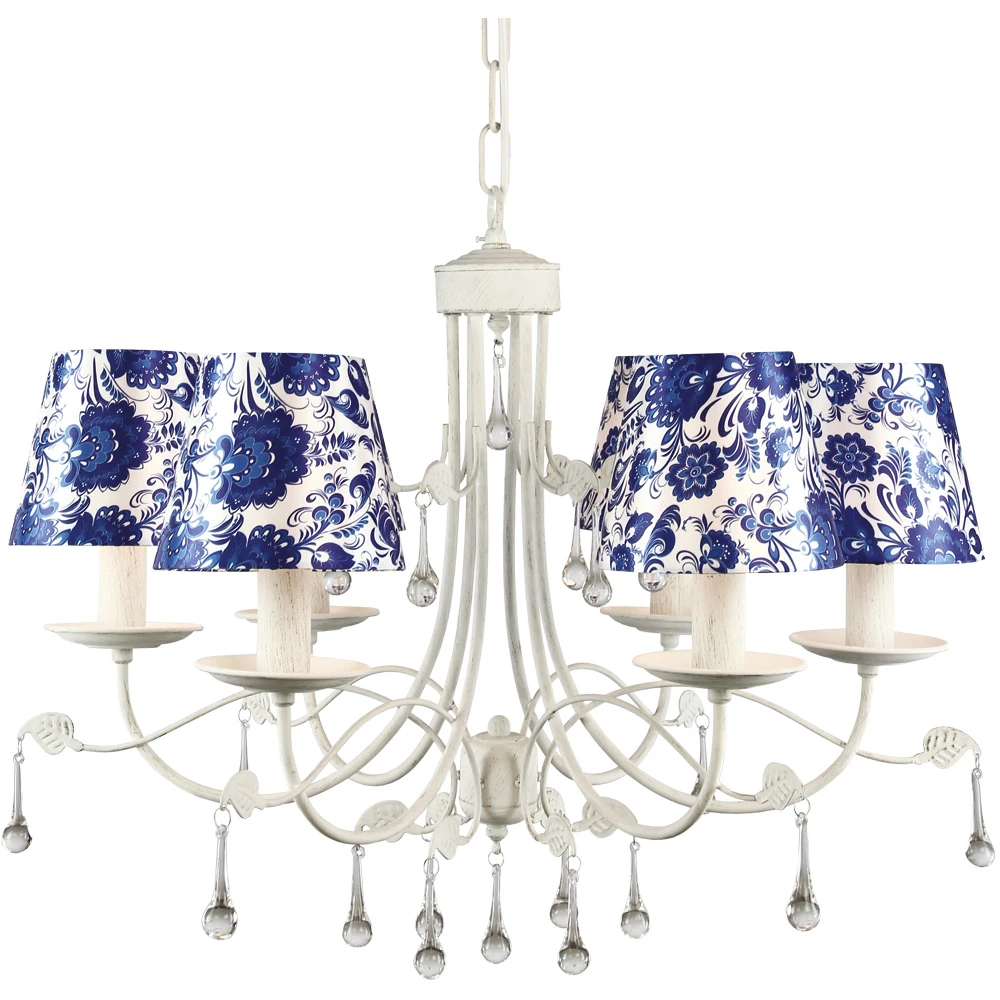 Подвесная люстра Arte Lamp MOSCOW A6106LM-6WH