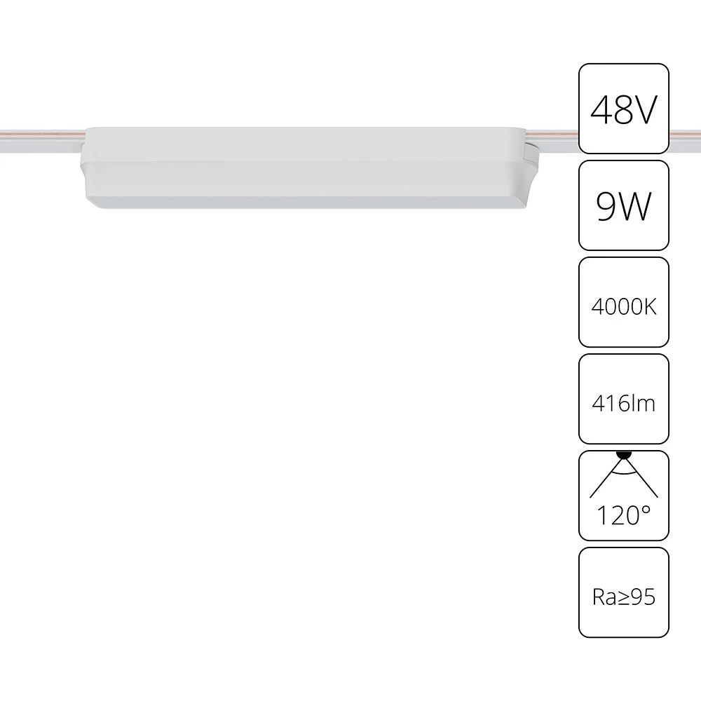 Магнитный трековый светильник Arte Lamp RAPID A6153PL-1WH