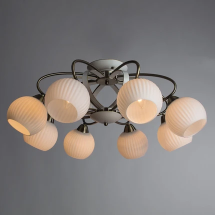 Потолочная люстра Arte Lamp ELLISSE A6342PL-8WG