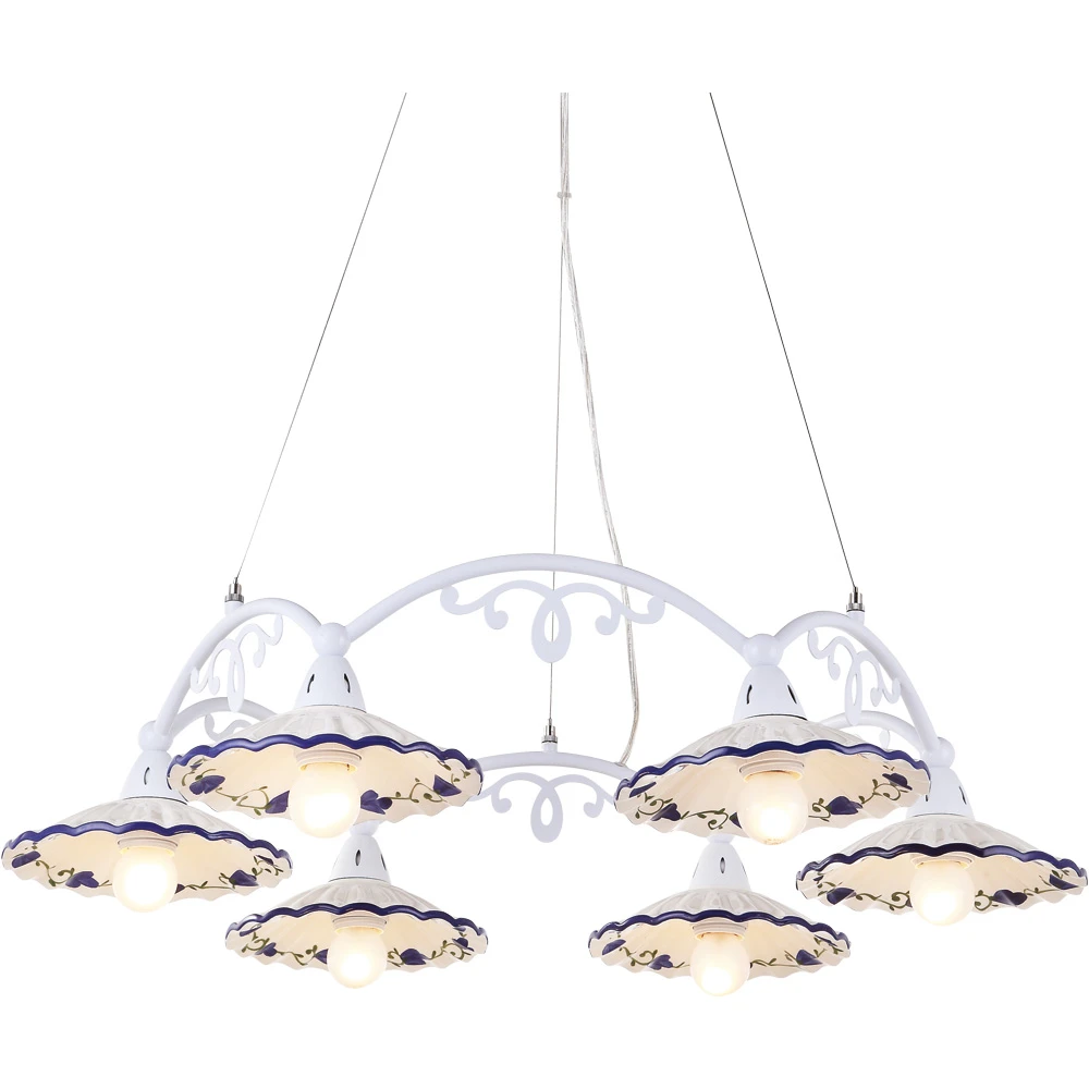 Подвесная люстра Arte Lamp ANNA A6473LM-6WH