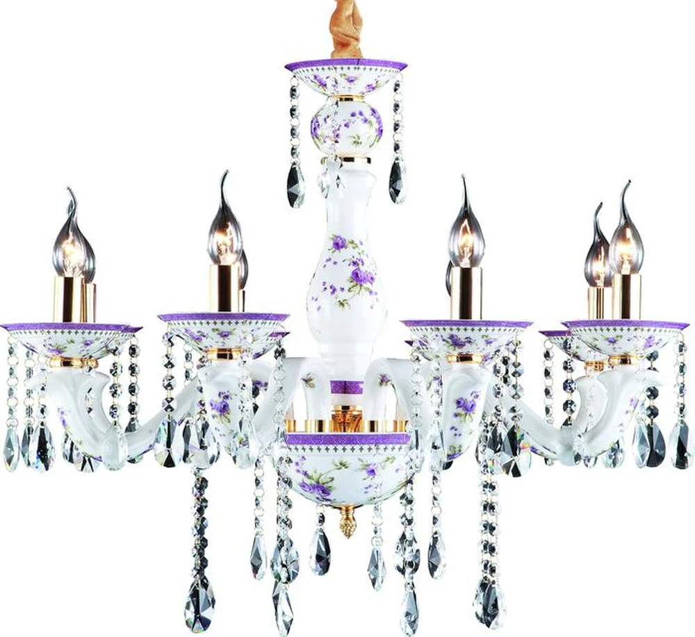 Подвесная люстра Arte Lamp CONTESSA A6613LM-8GO