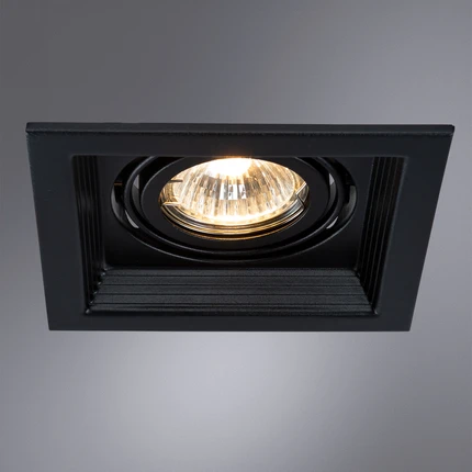 Точечный встраиваемый светильник Arte Lamp CANIS A6661PL-1BK