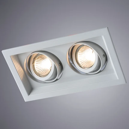 Точечный встраиваемый светильник Arte Lamp CANIS A6661PL-2WH