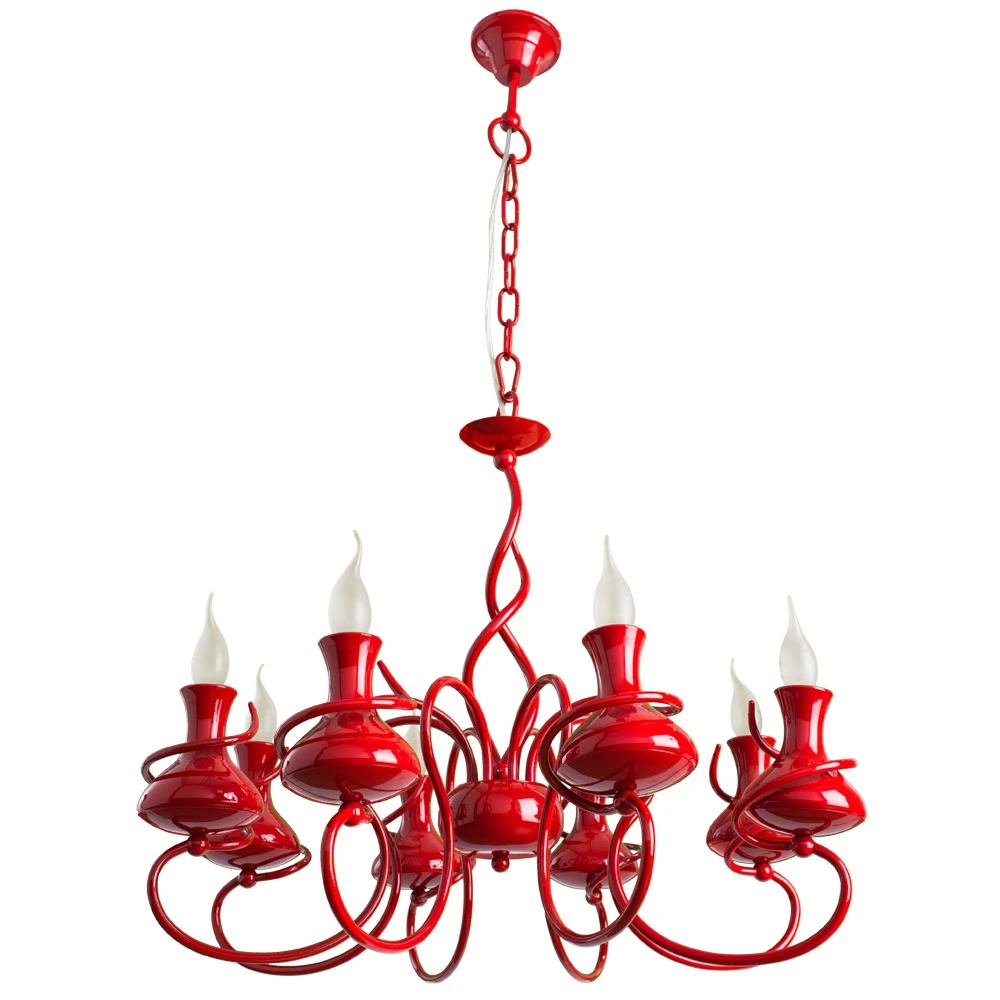 Подвесная люстра Arte Lamp VASO A6819LM-8RD