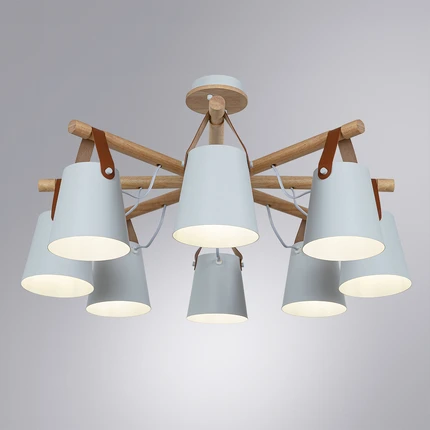 Потолочная люстра Arte Lamp THOMAS A7032PL-8WH