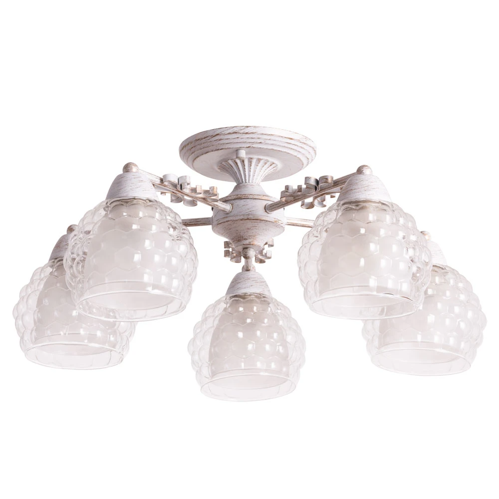 Потолочная люстра Arte Lamp MALINA A7695PL-5WG