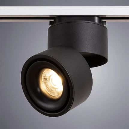Трековый светильник Arte Lamp ARCTURUS A7716PL-1BK