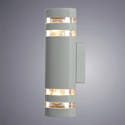 Уличный настенный светильник Arte Lamp METRO GREY A8162AL-2GY