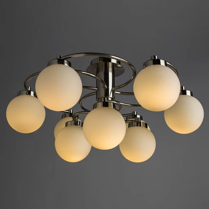 Потолочная люстра Arte Lamp CLOUD A8170PL-9SS