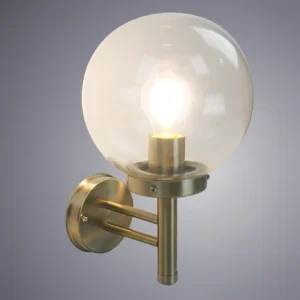 Уличный настенный светильник Arte Lamp GAZEBO A8365AL-1SS