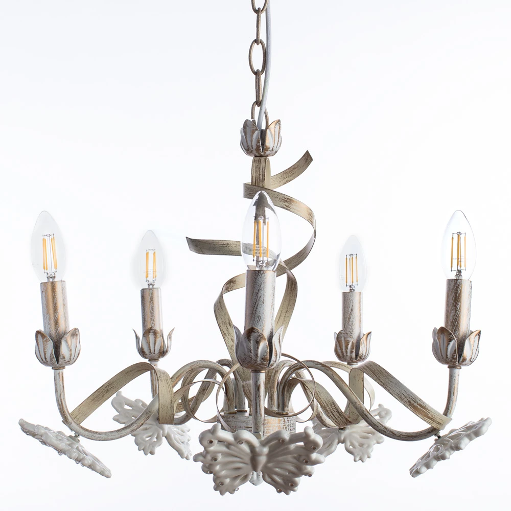 Подвесная люстра Arte Lamp LIBELLULA A8626LM-5WG