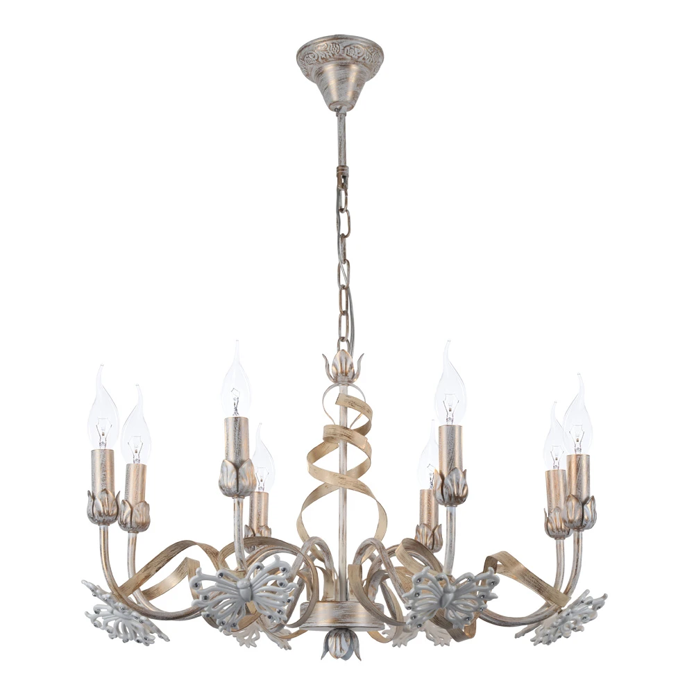 Подвесная люстра Arte Lamp LIBELLULA A8626LM-8WG