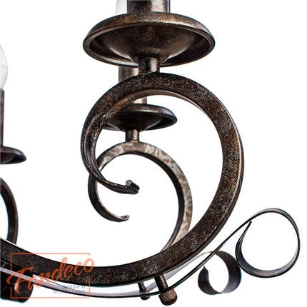 Подвесная люстра Arte Lamp ARENA A8952LM-8BG