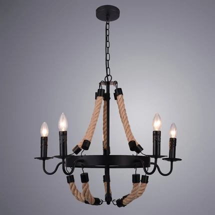 Подвесная люстра Arte Lamp MARSIGLIA A8956LM-5BK