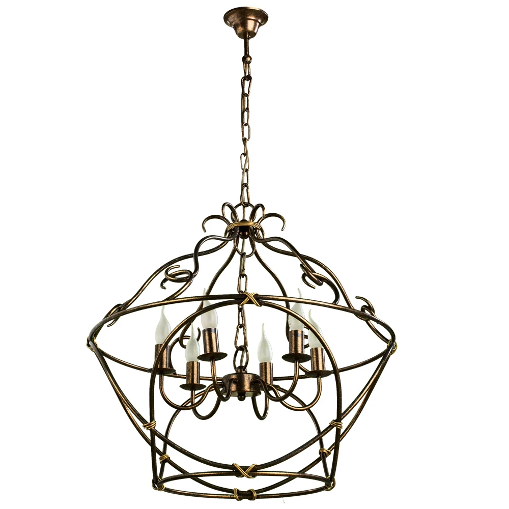 Подвесная люстра Arte Lamp BELLATOR A8960SP-6GA