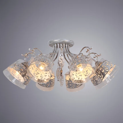 Потолочная люстра Arte Lamp CALICE A9081PL-8WG