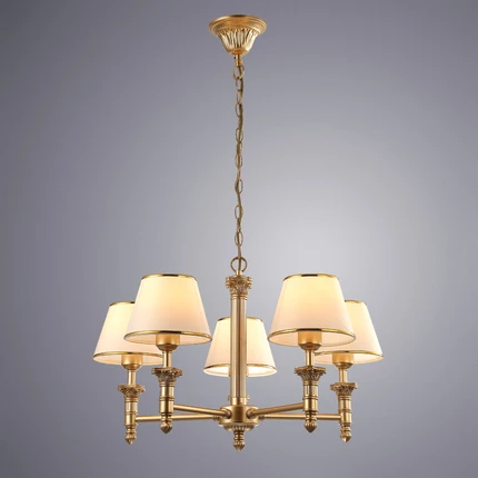 Подвесная люстра Arte Lamp BUDAPEST A9185LM-5SG