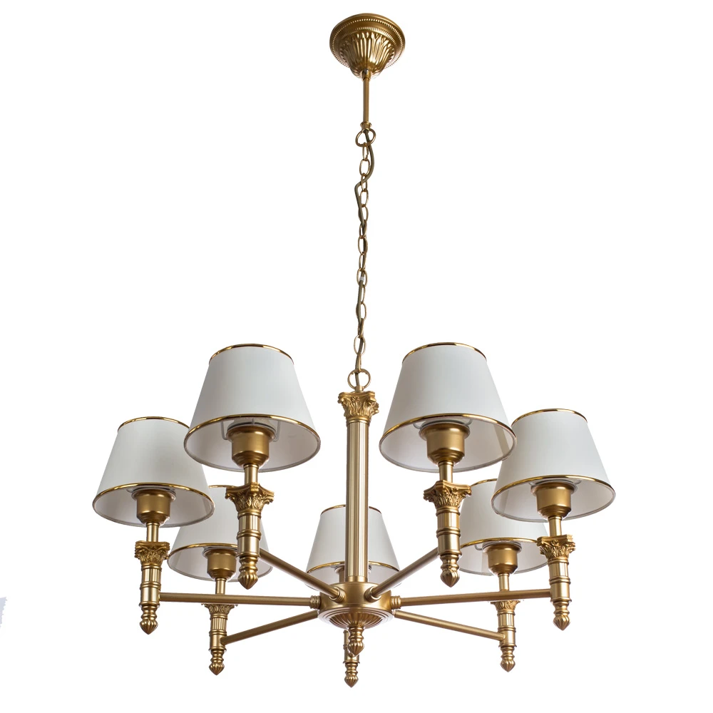 Подвесная люстра Arte Lamp BUDAPEST A9185LM-7SG