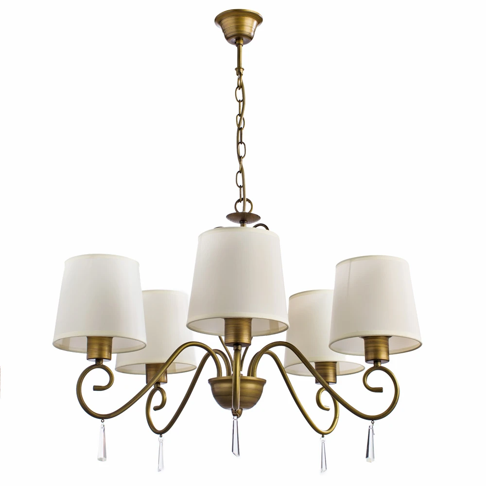 Подвесная люстра Arte Lamp CAROLINA A9239LM-5BR