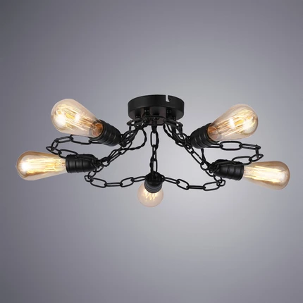 Потолочная люстра Arte Lamp RIVERRUN A9344PL-5BK
