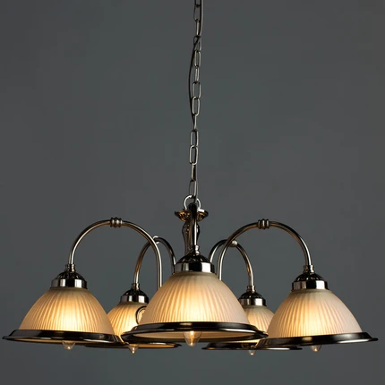 Подвесная люстра Arte Lamp AMERICAN DINER A9366LM-5SS
