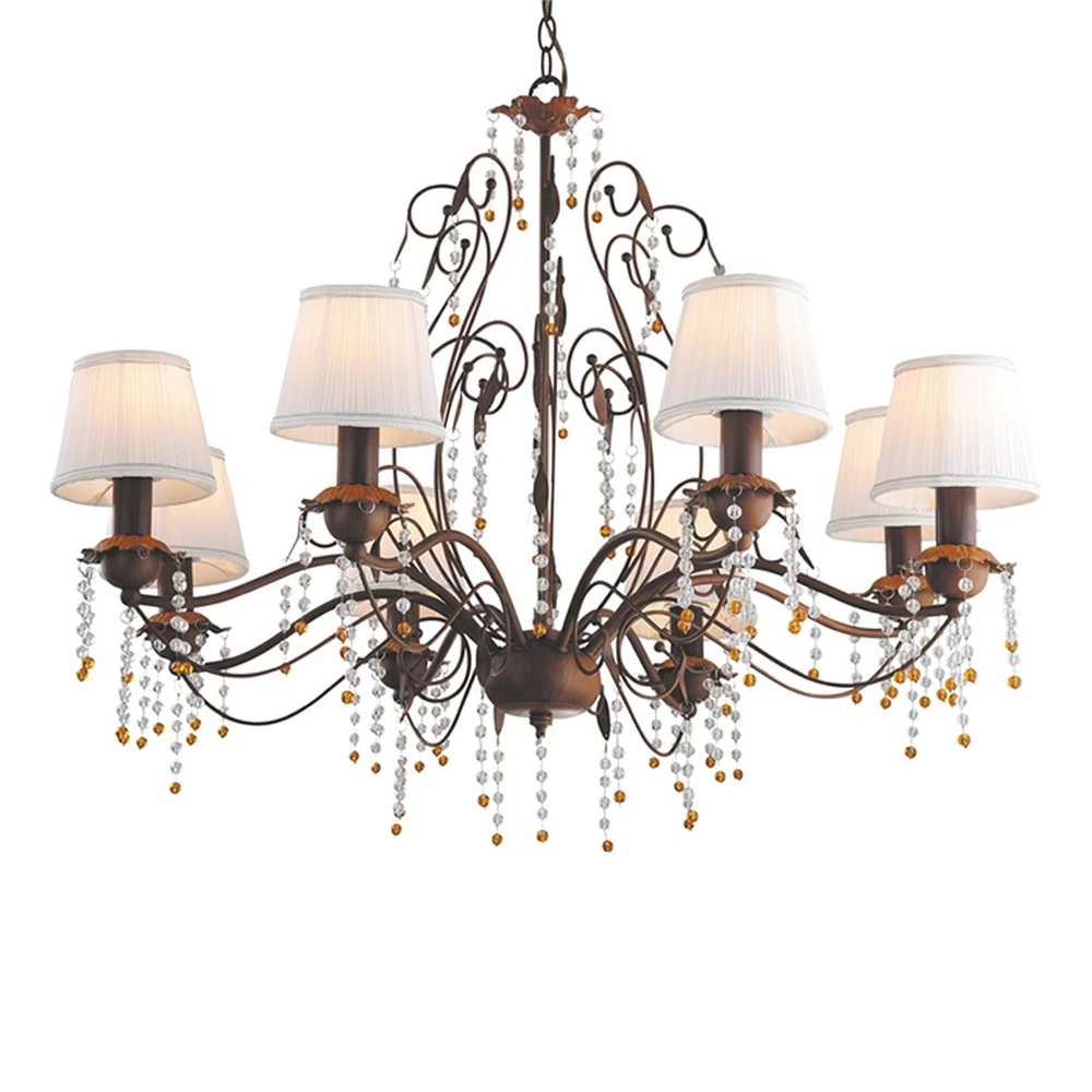 Подвесная люстра Arte Lamp MEDICI A9468LM-8BR