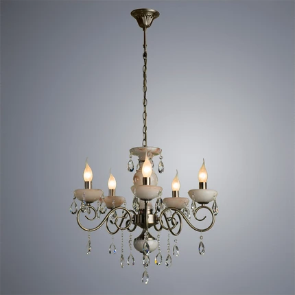Подвесная люстра Arte Lamp ONYX RED A9591LM-5AB